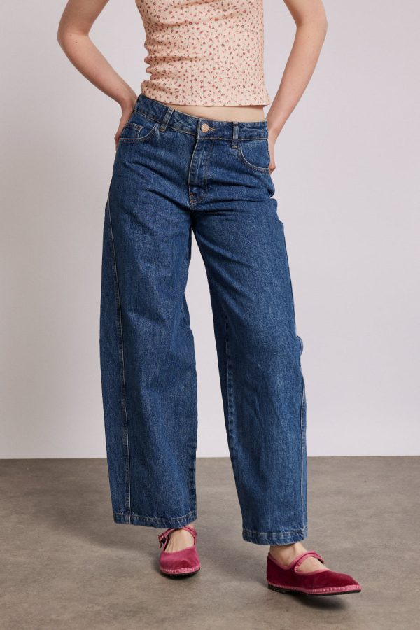 Denim Women | dion jean - washed blue Sale Damson Madder - Image 6