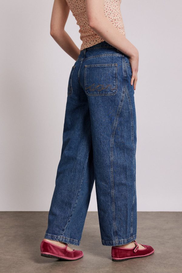 Denim Women | dion jean - washed blue Sale Damson Madder - Image 2