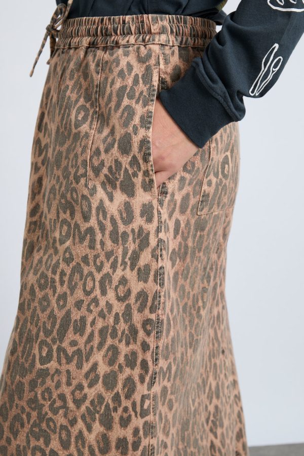 Skirts Women | rafe skirt - leopard Sale Damson Madder - Image 2