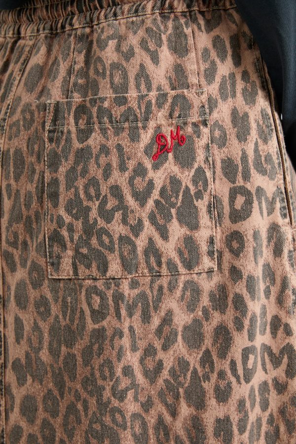 Skirts Women | rafe skirt - leopard Sale Damson Madder - Image 4