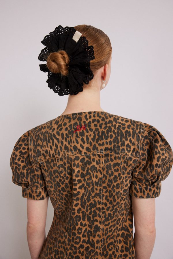 Tops Damson Madder Women | shell denim top - leopard None - Image 5