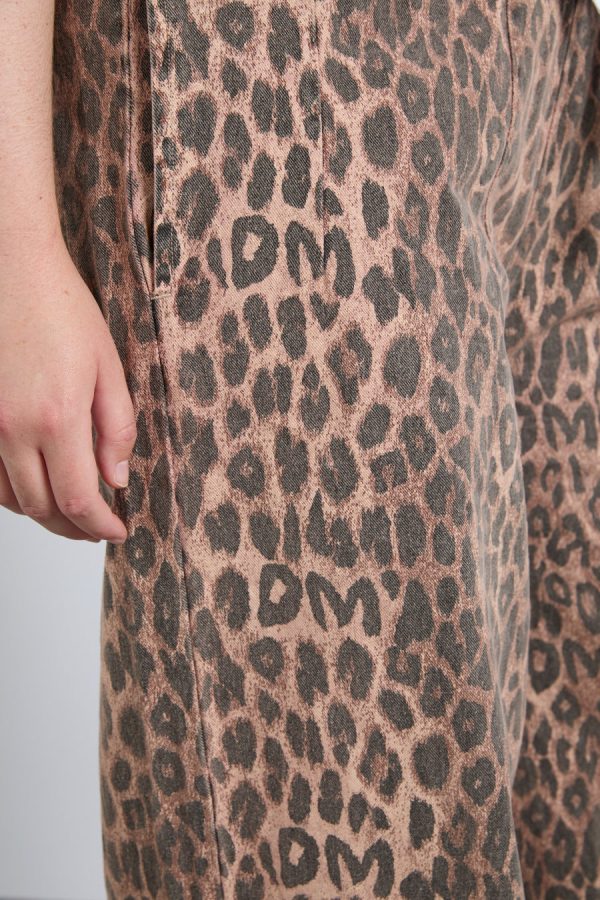 Denim Damson Madder Women | rafe pant - leopard print None - Image 3