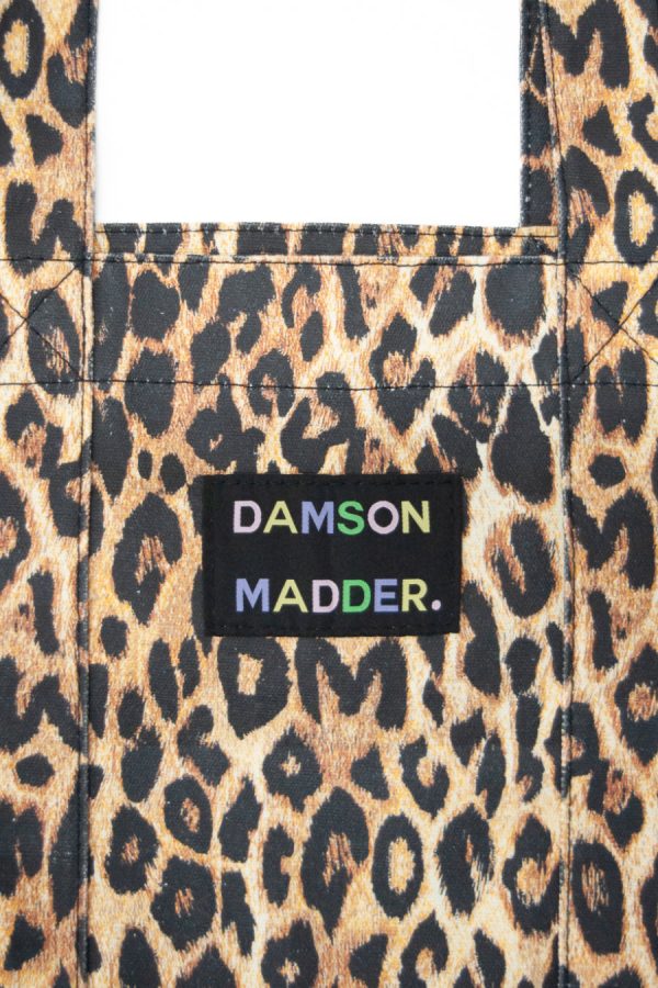 canvas leopard tote bag None | Bags Damson Madder Women - Image 3