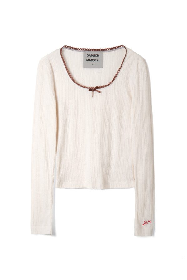 Nightwear Women | jackie pointelle pj set None Damson Madder - Image 6