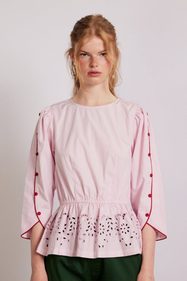 Occasion Wear | perrie blouse None | Damson Madder Women