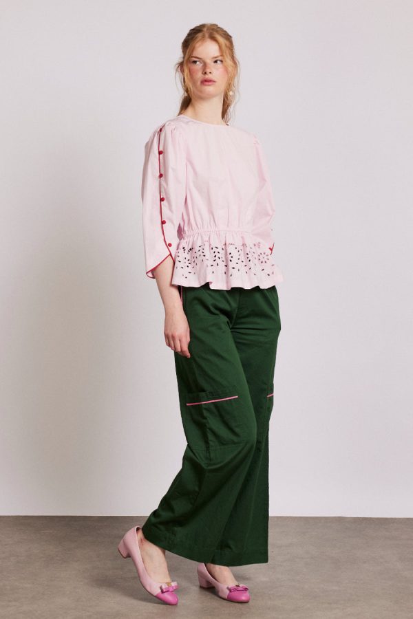 Occasion Wear | perrie blouse None | Damson Madder Women - Image 5