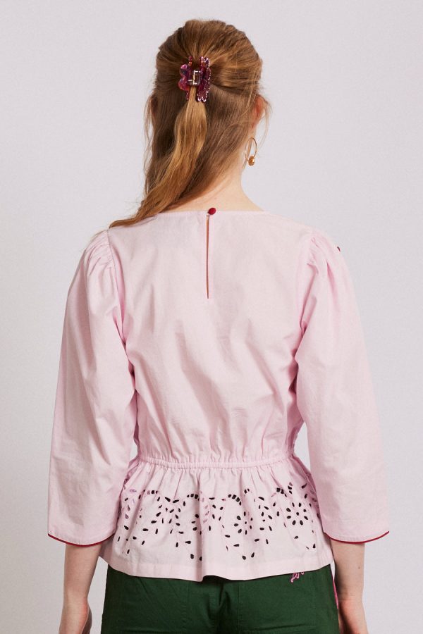 Occasion Wear | perrie blouse None | Damson Madder Women - Image 4