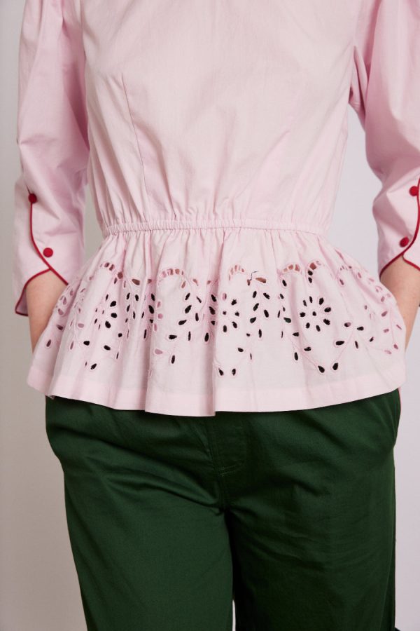 Occasion Wear | perrie blouse None | Damson Madder Women - Image 2