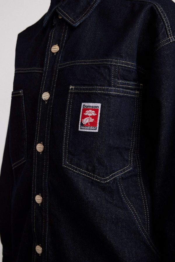 Women Damson Madder nova oversized shacket - indigo None | Co-ords - Image 5